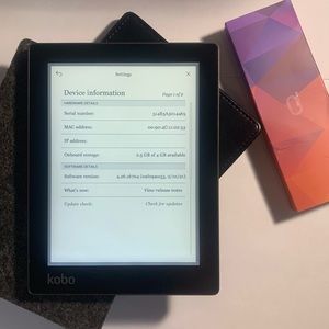 KOBO Aura N514 Ereader